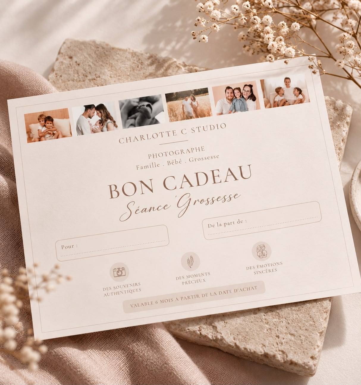 Bon cadeau Charlotte C Studio